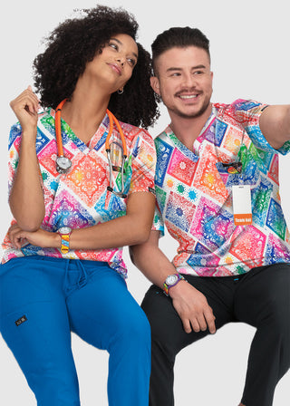 Koi Pride Peace and Happiness Stretch Print