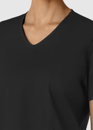 Wink Scrubs Women's Curved V-Neck Scrub Top