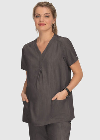 Koi Next Gen Onboard Women's 2-Pocket Maternity Scrub Top