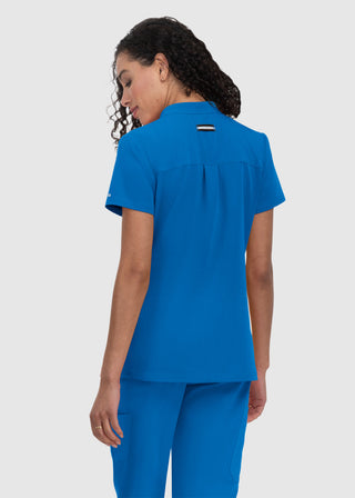 Koi Next Gen Driven Women's Mandarin Collar Scrub Top