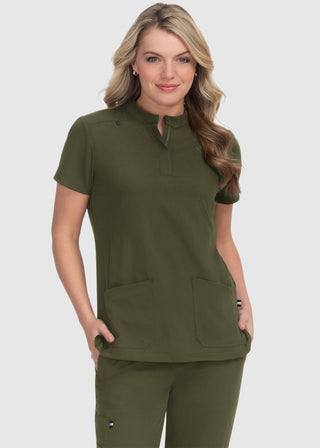 Koi Next Gen Driven Women's Mandarin Collar Scrub Top