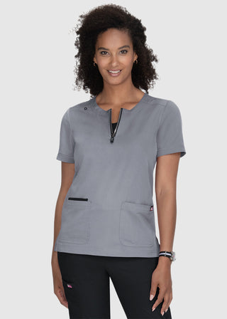 koi Lite Stretch Performance Women's 3-Pocket Scrub Top