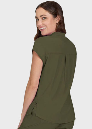 Koi Basics Ari Women's 1-Pocket Stretch Tuck-In Scrub Top