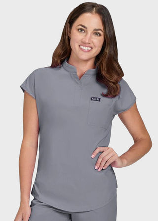 Koi Basics Ari Women's 1-Pocket Stretch Tuck-In Scrub Top
