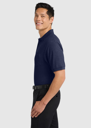 Port Authority Silk Touch Polo with Pocket