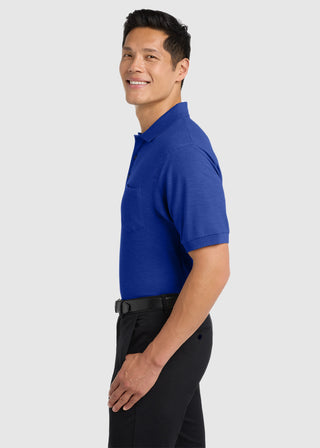 Port Authority Silk Touch Polo with Pocket
