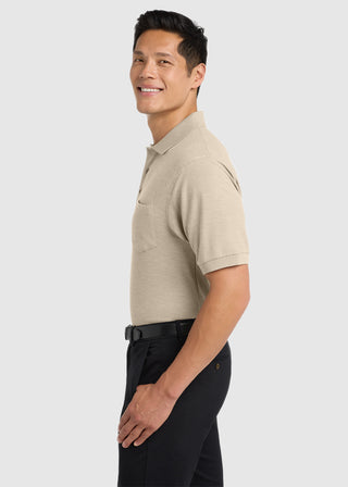 Port Authority Silk Touch Polo with Pocket
