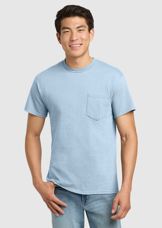 Gildan  Men Ultra Cotton  Tee with Pocket