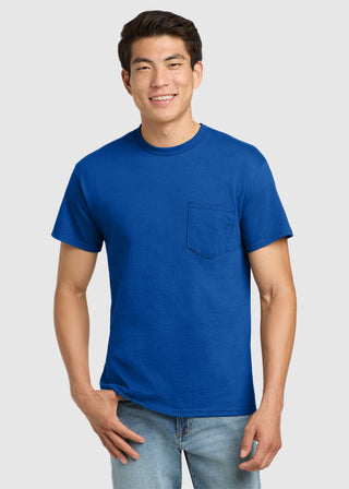 Gildan  Men Ultra Cotton  Tee with Pocket