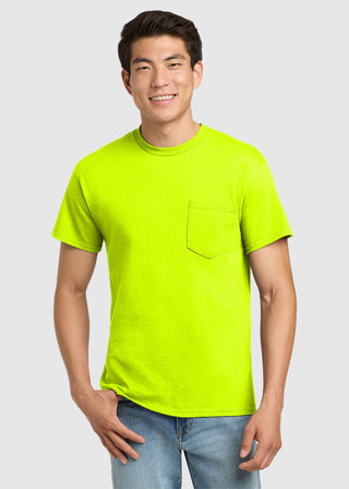 Gildan  Men Ultra Cotton  Tee with Pocket