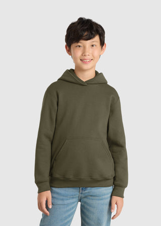 Port & Company  Youth Core Fleece Pullover Hooded Sweatshirt