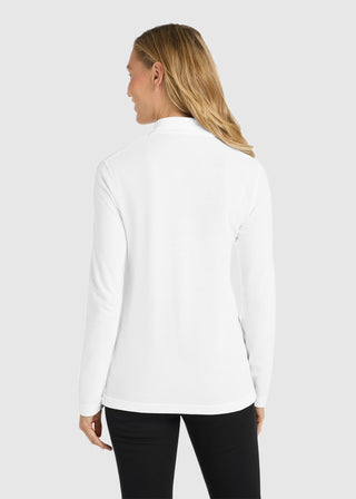 Port Authority  Ladies Silk Touch  Long Sleeve Polo