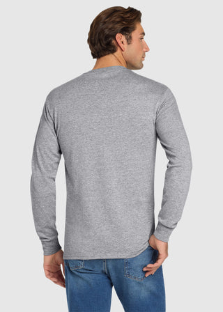 JERZEES Men's Dri-Power Cotton Poly Long Sleeve T-Shirt