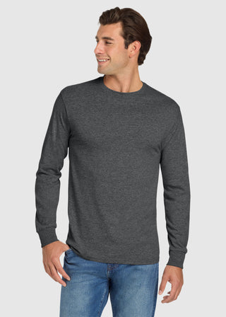 JERZEES Men's Dri-Power Cotton Poly Long Sleeve T-Shirt