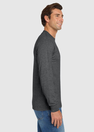 JERZEES Men's Dri-Power Cotton Poly Long Sleeve T-Shirt