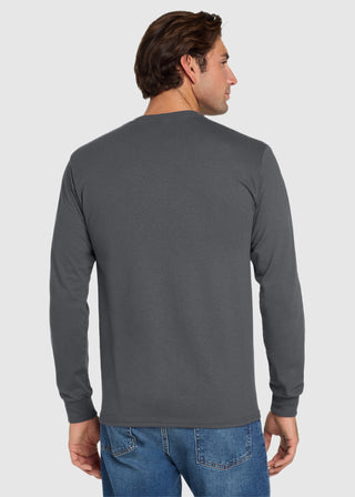 JERZEES Men's Dri-Power Cotton Poly Long Sleeve T-Shirt