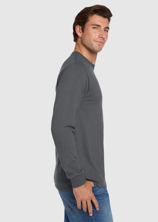 JERZEES Men's Dri-Power Cotton Poly Long Sleeve T-Shirt