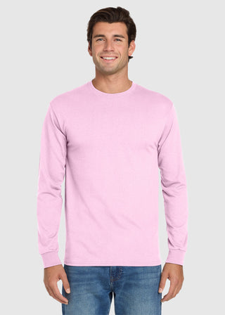 JERZEES Men's Dri-Power Cotton Poly Long Sleeve T-Shirt