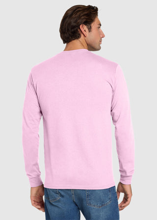 JERZEES Men's Dri-Power Cotton Poly Long Sleeve T-Shirt