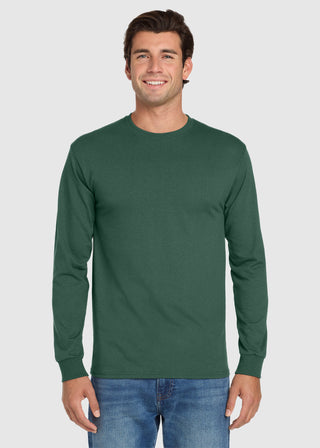 JERZEES Men's Dri-Power Cotton Poly Long Sleeve T-Shirt