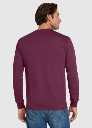 JERZEES Men's Dri-Power Cotton Poly Long Sleeve T-Shirt