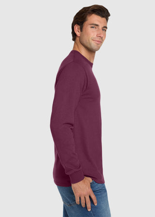 JERZEES Men's Dri-Power Cotton Poly Long Sleeve T-Shirt