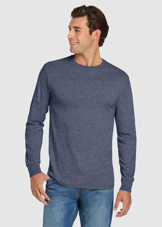 JERZEES Men's Dri-Power Cotton Poly Long Sleeve T-Shirt