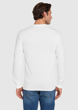 JERZEES Men's Dri-Power Cotton Poly Long Sleeve T-Shirt