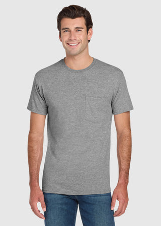 Jerzees Men's Heavyweight Blend Pocket T-Shirt
