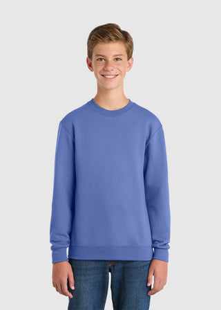 Port & Company Youth Core Fleece Crewneck Sweatshirt