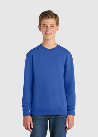 Port & Company Youth Core Fleece Crewneck Sweatshirt