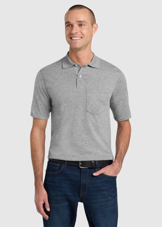 JERZEES SpotShield Quarter Ounce Jersey Knit Sport Shirt with Pocket