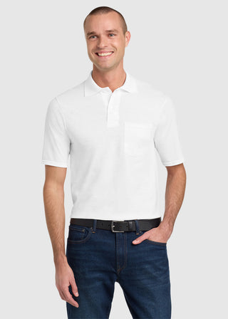 JERZEES SpotShield Quarter Ounce Jersey Knit Sport Shirt with Pocket