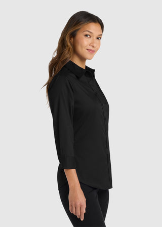 Port Authority  Ladies Three Quarter Sleeve Easy Care Shirt