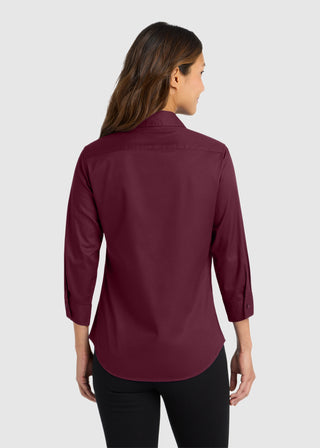Port Authority  Ladies Three Quarter Sleeve Easy Care Shirt
