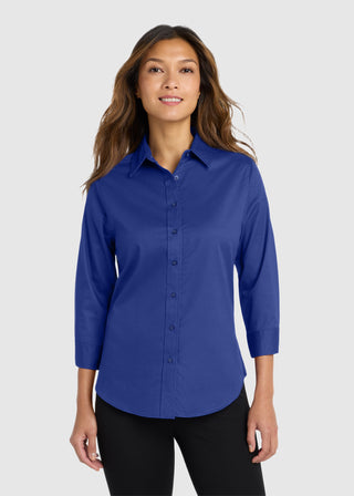 Port Authority  Ladies Three Quarter Sleeve Easy Care Shirt