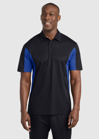 Sport-Tek Men's Side Blocked Micropique Sport-Wick Polo