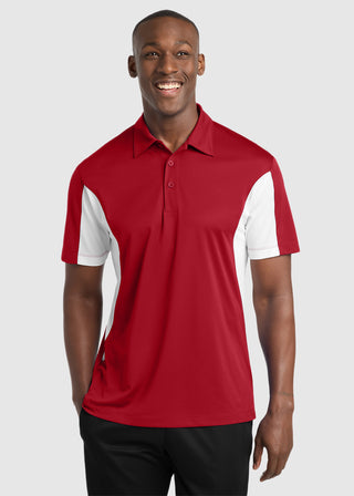 Sport-Tek Men's Side Blocked Micropique Sport-Wick Polo