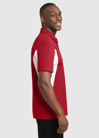 Sport-Tek Men's Side Blocked Micropique Sport-Wick Polo