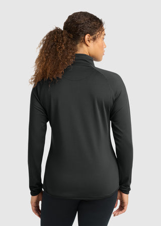 Sport-Tek  Ladies Sport Wick  Stretch Half Zip Pullover