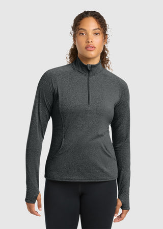 Sport-Tek  Ladies Sport Wick  Stretch Half Zip Pullover