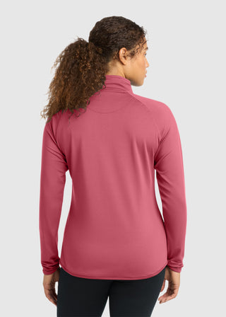 Sport-Tek  Ladies Sport Wick  Stretch Half Zip Pullover