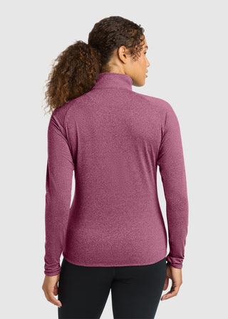 Sport-Tek  Ladies Sport Wick  Stretch Half Zip Pullover