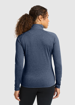 Sport-Tek  Ladies Sport Wick  Stretch Half Zip Pullover