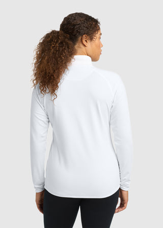 Sport-Tek  Ladies Sport Wick  Stretch Half Zip Pullover