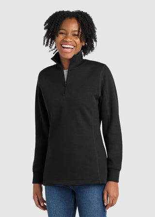 Sport Tek Women's Quarter Zip Sweatshirt