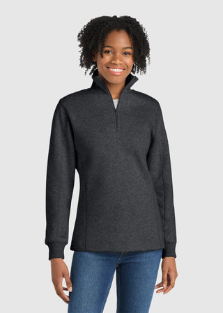 Sport Tek Women's Quarter Zip Sweatshirt