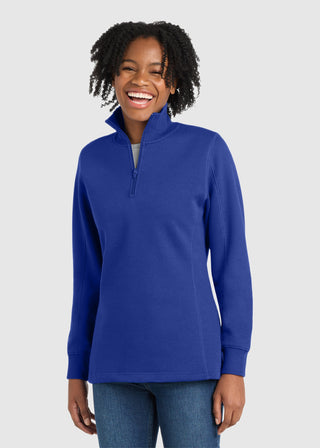 Sport Tek Women's Quarter Zip Sweatshirt