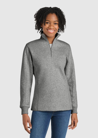Sport Tek Women's Quarter Zip Sweatshirt