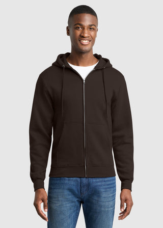 Port & Company Core Fleece Full-Zip Hooded Sweatshirt